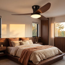 Ventilador de Techo Decovea Nube — Plafón Compacto con Luz LED para Techos Bajos