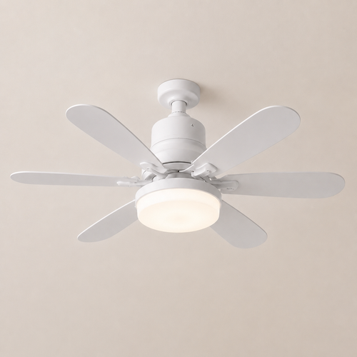 Ventilador de Techo Decovea Aire — Motor DC Silencioso con Luz LED y Mando · 106/132 cm