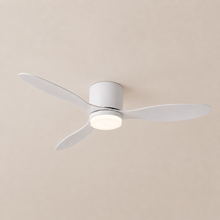 Ventilador de Techo Decovea Aura — Luz LED 3 Tonos · Motor DC Reversible · 6 Velocidades y Mando