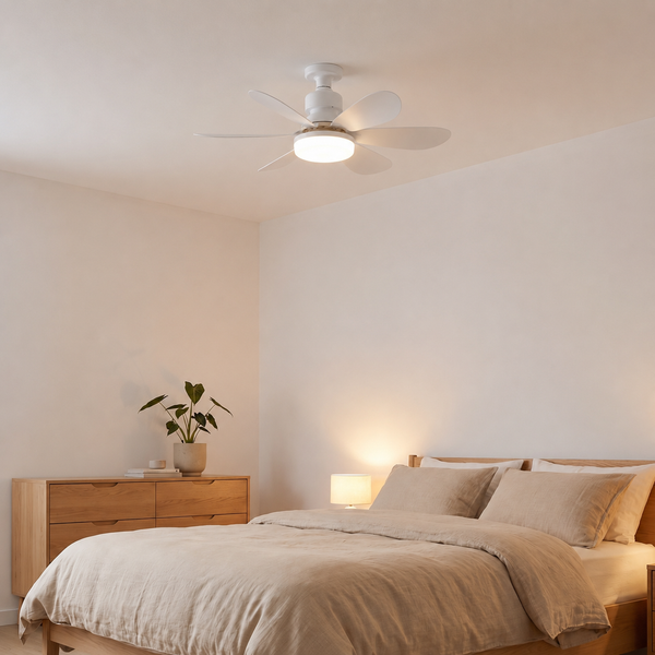 Ventilador de Techo Decovea Aire — Motor DC Silencioso con Luz LED y Mando · 106/132 cm