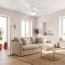 Ventilador de Techo Decovea Aura — Luz LED 3 Tonos · Motor DC Reversible · 6 Velocidades y Mando