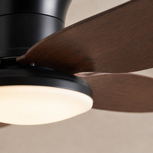 Ventilador de Techo Decovea Nube — Plafón Compacto con Luz LED para Techos Bajos